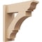 Ekena Millwork 5 1/2-in W x 16-in D x 16-in H Balboa Trad Rough Cedar Woodgrain TimberThane Outlooker, Primed Tan OUTUR055X16X16BOA04RCPR - alternate 1